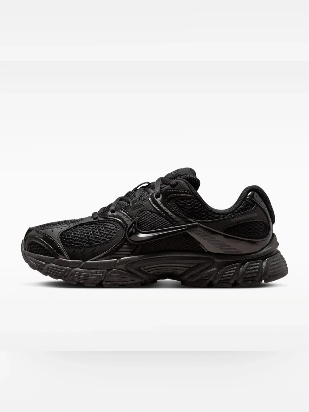 Nike Black Low-Top Mesh Running Shoe